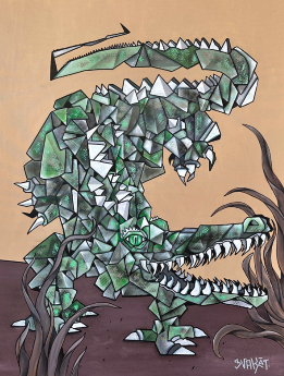 Œuvre Croco par AKET
